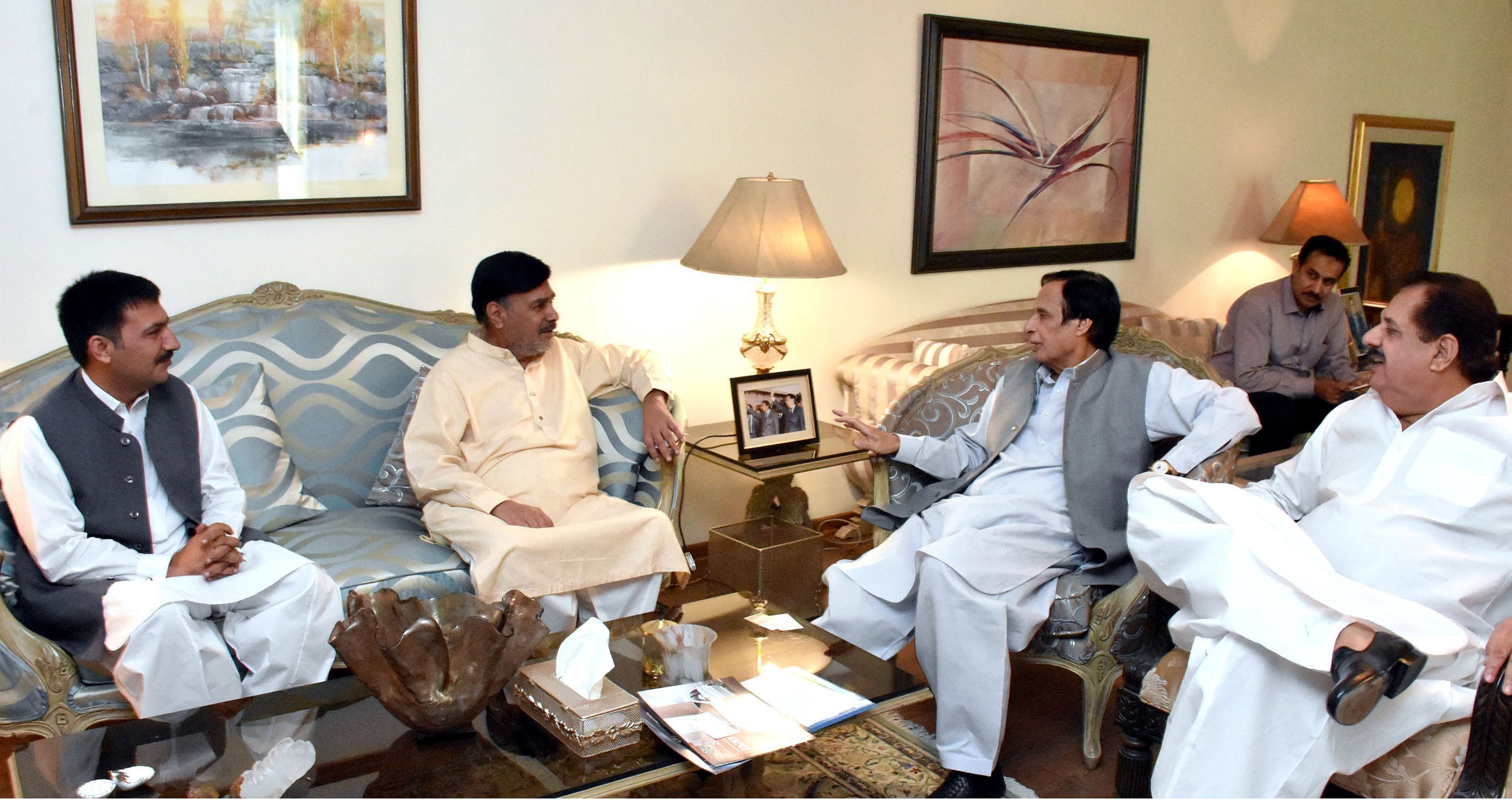 Parvez Elahi-PML Q joining