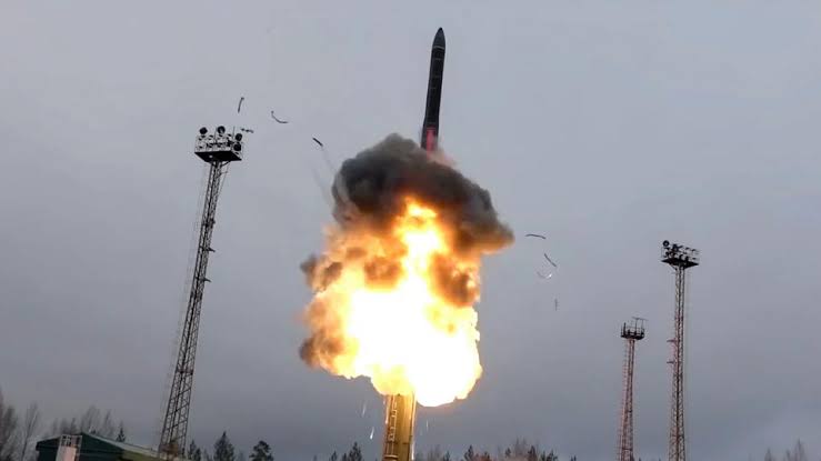 Russian avangard hypersonic missile