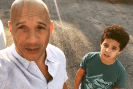 Vincent Sinclair and Vin Diesel