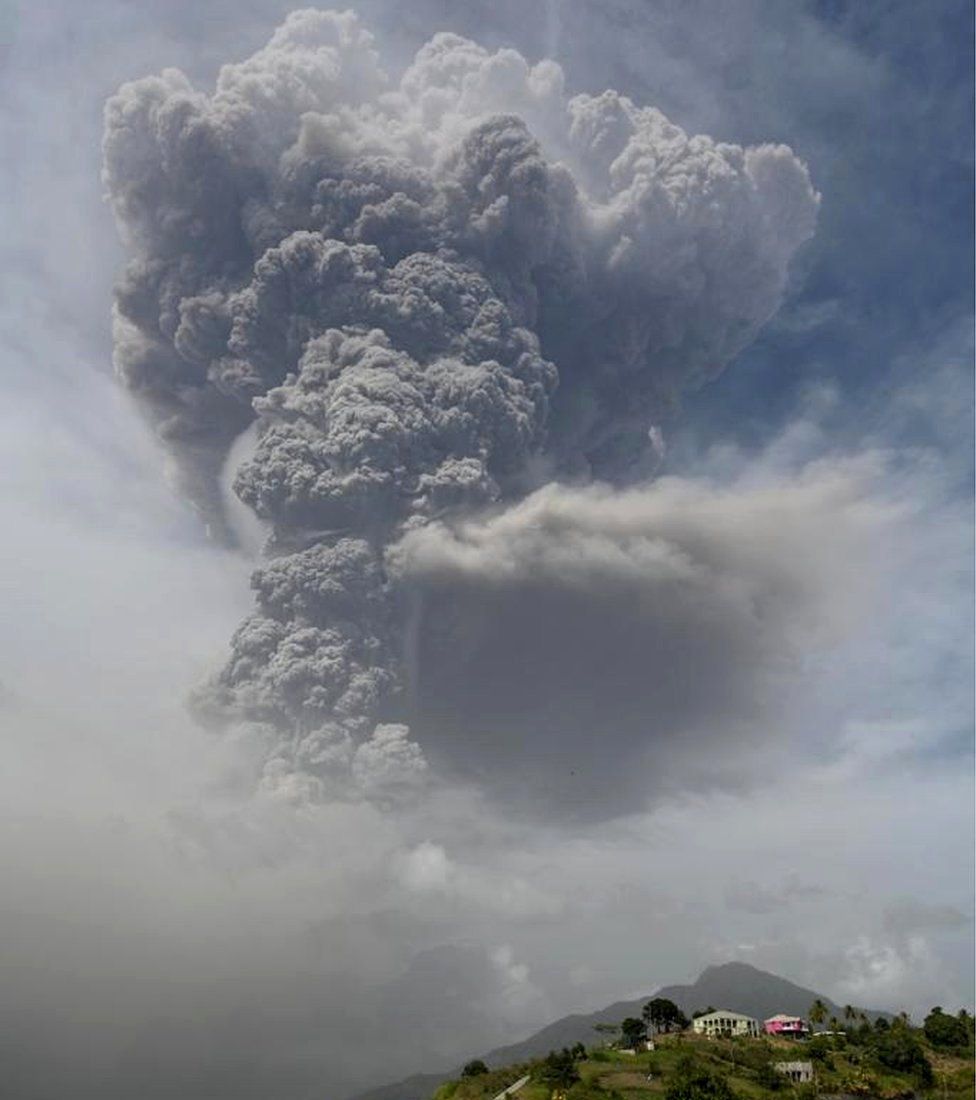 Saint Vincent eruption