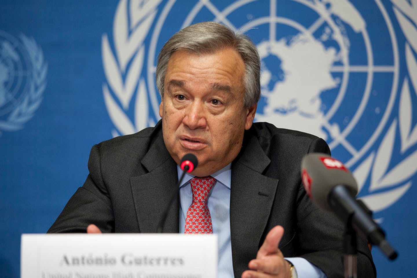 UN secretary-general Antonio Guetrres