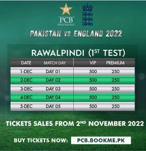 Pak-England Test series