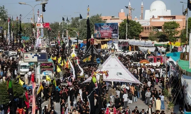 Chehlum of Hazrat Imam Hussain (RA) being observed amid tight security