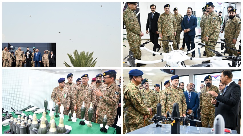 CDF Asim Munir reviews trials of arms, ammunition at POF CDF-POF