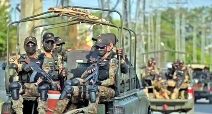 5 security officials among 6 martyred, 21 terrorists killed in Balochistan: ISPR Operation