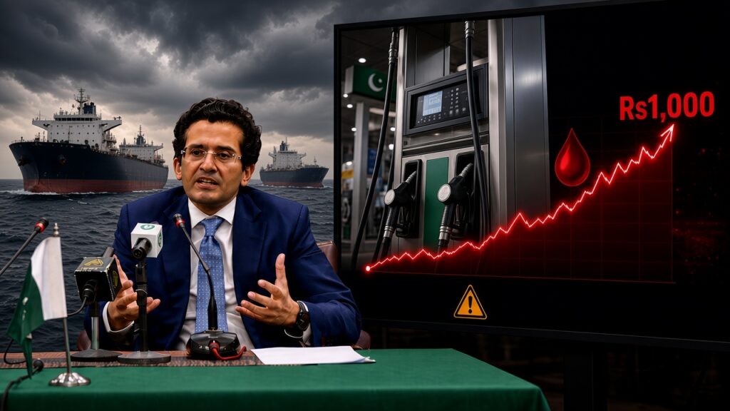 Pakistan petrol price could hit Rs1,000 per litre: Petroleum Minister