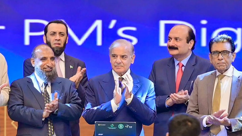 PM Shehbaz formally unveils Youth Chromebooks Scheme Chromebook launch