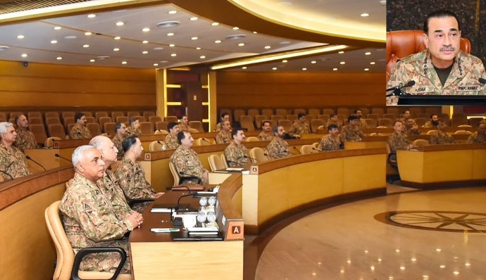 Corps Commanders vow decisive action against any attempt to trigger May 9-like unrest Corps commanders meeting
