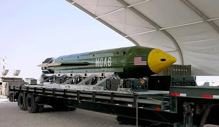US military considers ‘mother of all bombs’ in potential future strikes on Iran: CNN MOAB